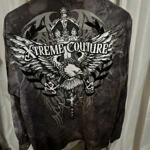 Affliction type button up